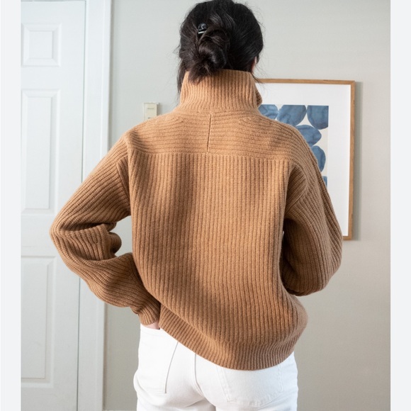 Everlane Wool The Half Zip Sweater - Picture 7 of 12